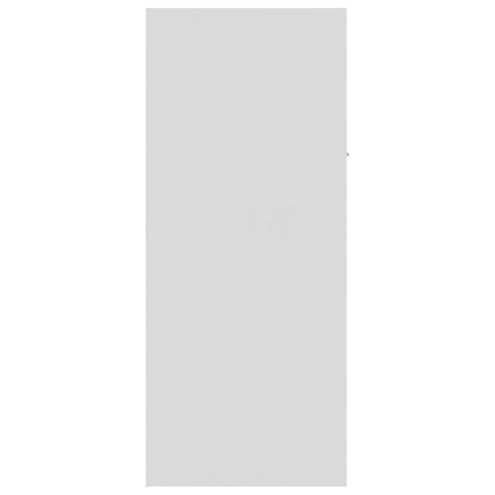 Pantofar, alb, 60 x 35 x 84 cm, PAL - WALTI WALTI