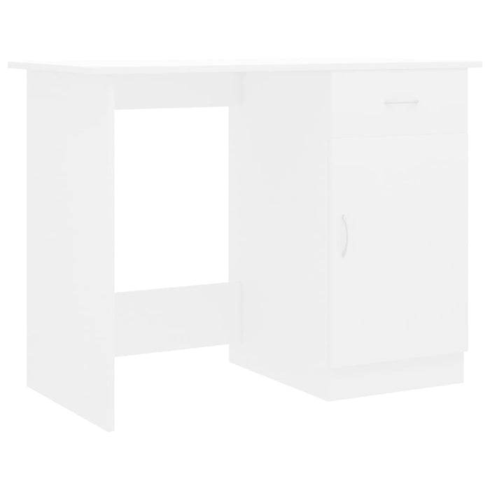 Birou, alb, 100 x 50 x 76 cm, PAL - WALTI WALTI