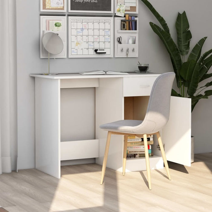 Birou, alb, 100 x 50 x 76 cm, PAL - WALTI WALTI