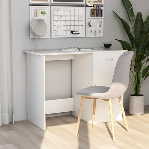 Birou, alb, 100 x 50 x 76 cm, PAL - WALTI WALTI