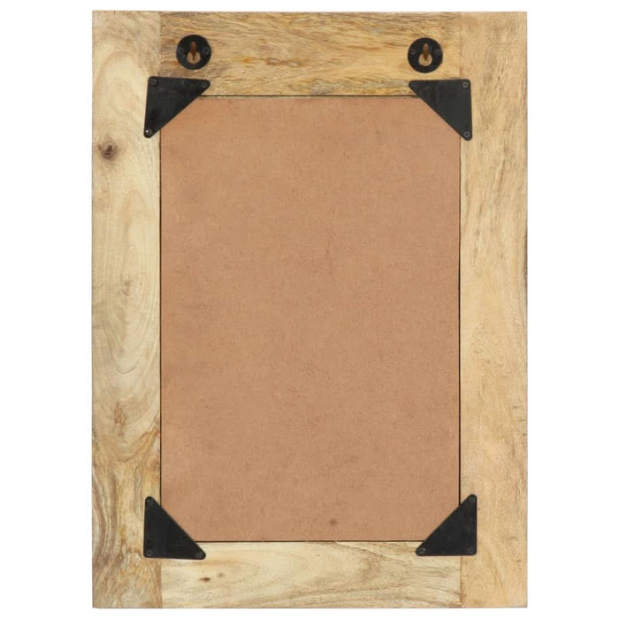 Oglindă pictată manual, 40 x 55 cm, lemn masiv de mango - WALTI WALTI