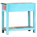 Masă consolă pictată manual, 80 x 35 x 75 cm, lemn masiv mango - WALTI WALTI