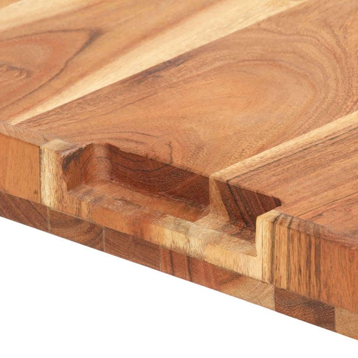 Placă de tocat, 50x35x4 cm, lemn masiv de acacia - WALTI WALTI