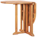 Set mobilier de exterior pliabil, 5 piese, lemn masiv de tec - WALTI WALTI