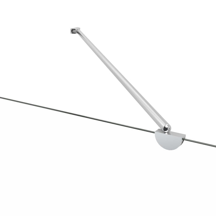 Cabină de baie, 120x68x130 cm, benzi din sticlă securizată - WALTI WALTI