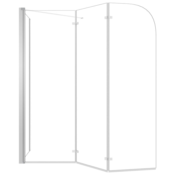 Cabină de baie, 120x69x130 cm, sticlă securizată, transparent - WALTI WALTI