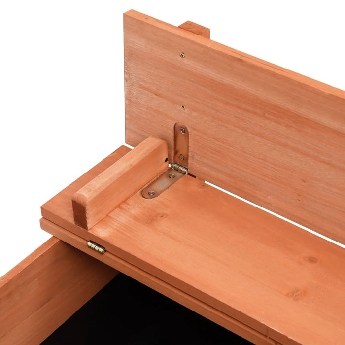 Groapă de nisip, 95 x 90 x 15 cm, lemn de brad - WALTI WALTI