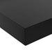 Rafturi de perete suspendate, 2 buc., negru, 100x20x3,8 cm - WALTI WALTI
