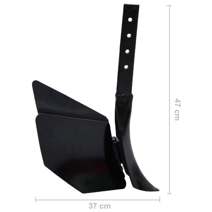 Accesoriu plug motocultor, negru, metal - WALTI WALTI