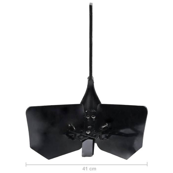 Accesoriu plug motocultor, negru, metal - WALTI WALTI