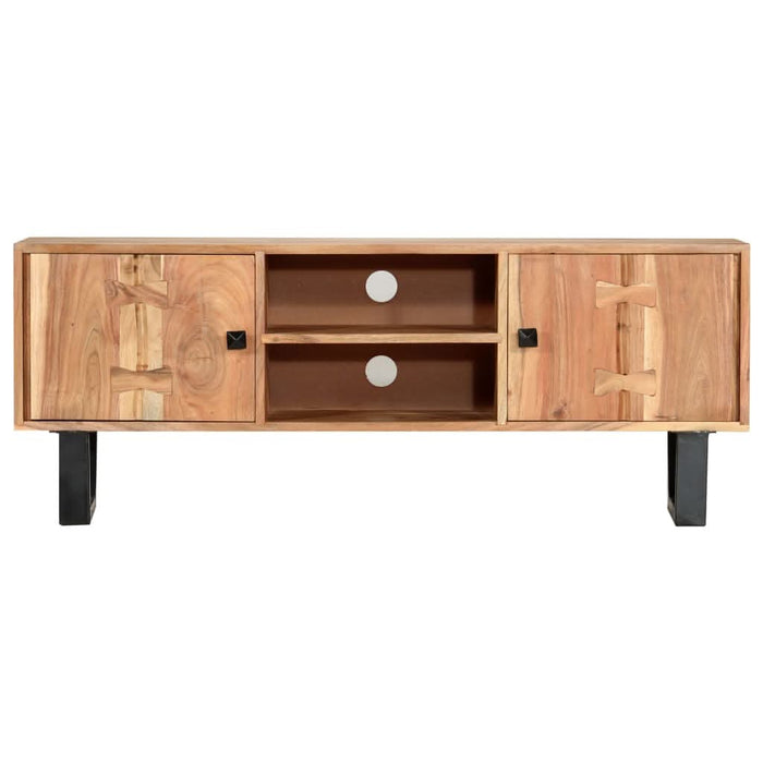 Comodă TV, 118 x 30 x 45 cm, lemn masiv de acacia - WALTI WALTI