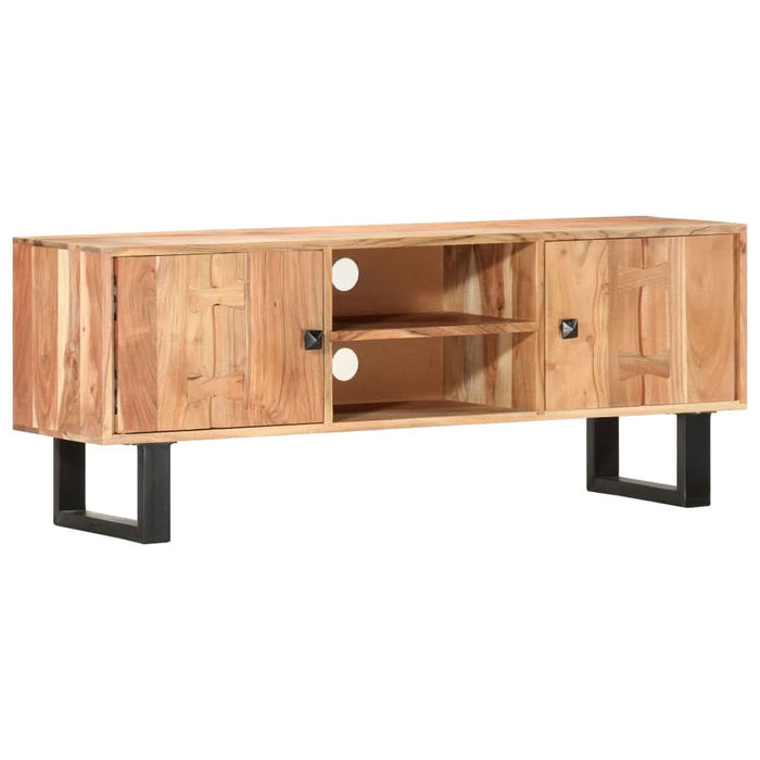 Comodă TV, 118 x 30 x 45 cm, lemn masiv de acacia - WALTI WALTI