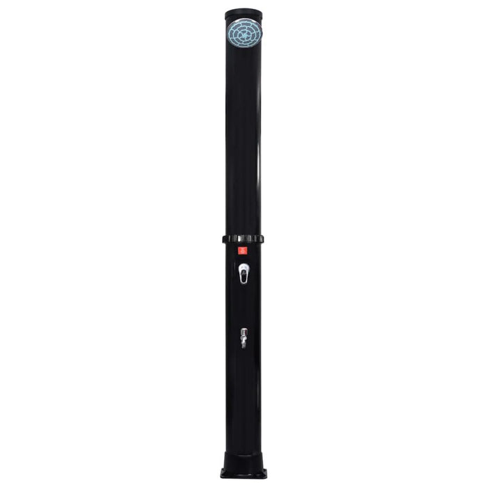 Duș solar de exterior cu cap de duș și robinet, 40 L - WALTI WALTI