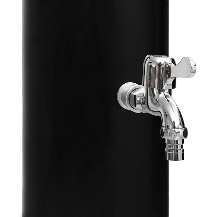 Duș solar de exterior cu cap de duș și robinet, 40 L - WALTI WALTI