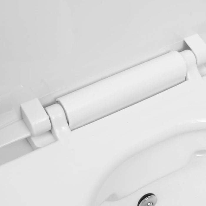 Vas WC suspendat fără ramă cu funcție de bideu, alb, ceramică - WALTI WALTI