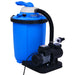 Pompă filtru cu nisip, cu temporizator, 550 W 50 L - WALTI WALTI