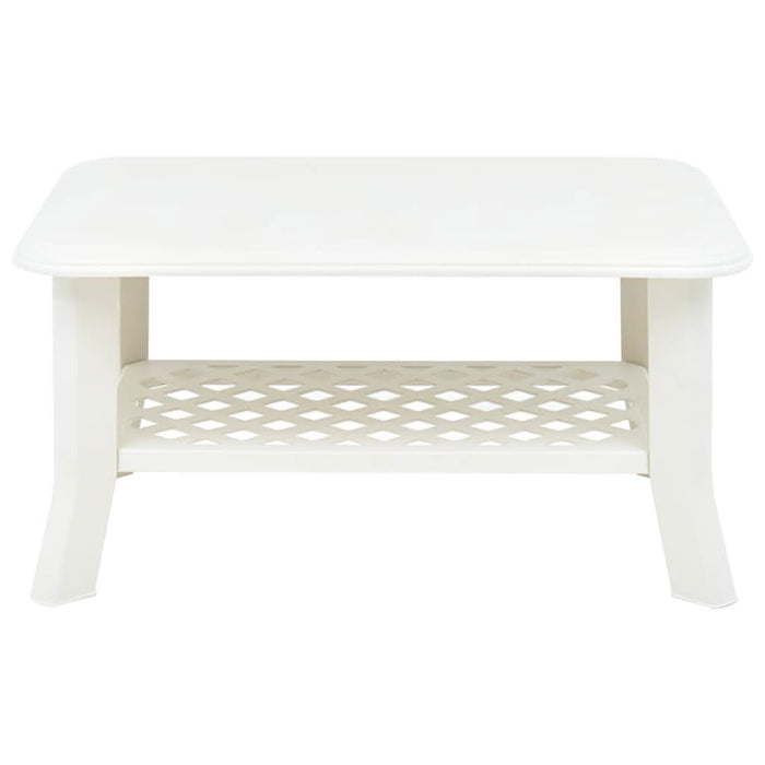 Măsuță de cafea, alb, 90 x 60 x 46 cm, plastic - WALTI WALTI