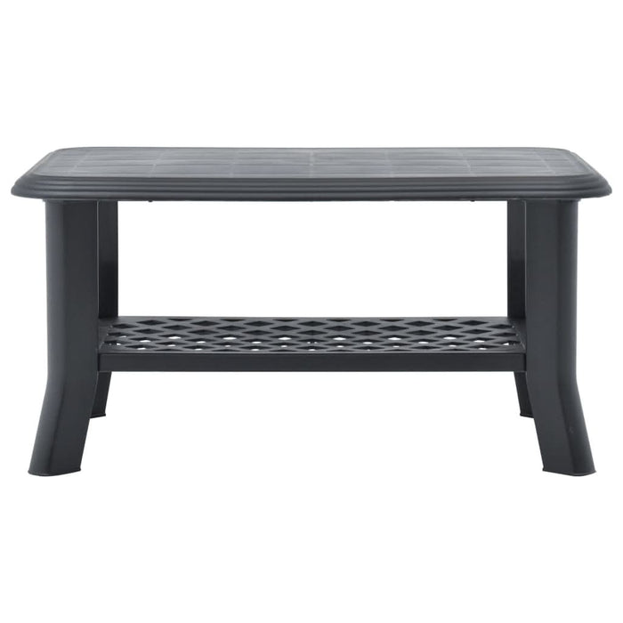 Măsuță de cafea, antracit, 90 x 60 x 46 cm, plastic - WALTI WALTI