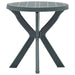 Masă de bistro, verde, Ø70 cm, plastic - WALTI WALTI