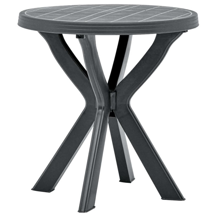 Masă de bistro, antracit, Ø70 cm, plastic - WALTI WALTI