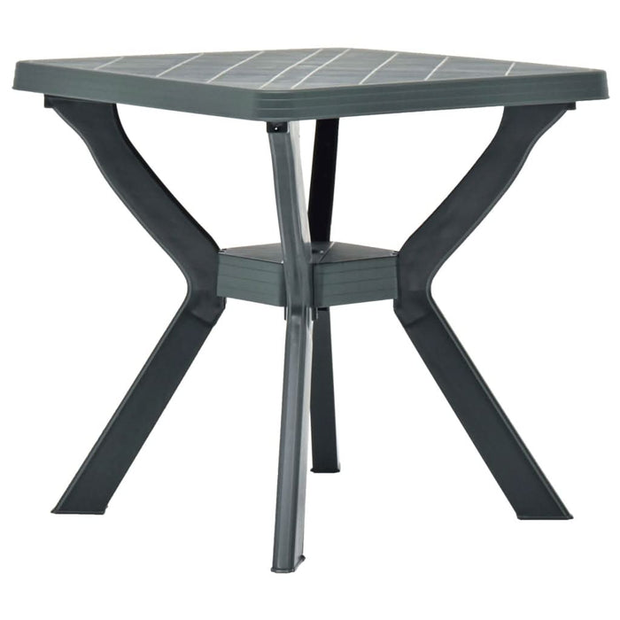 Masă de bistro, verde, 70x70x72 cm, plastic - WALTI WALTI
