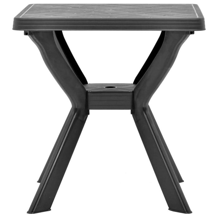 Masă de bistro, antracit, 70 x 70 x 72 cm, plastic - WALTI WALTI