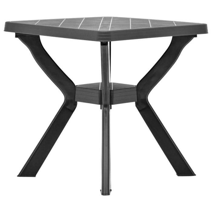 Masă de bistro, antracit, 70 x 70 x 72 cm, plastic - WALTI WALTI