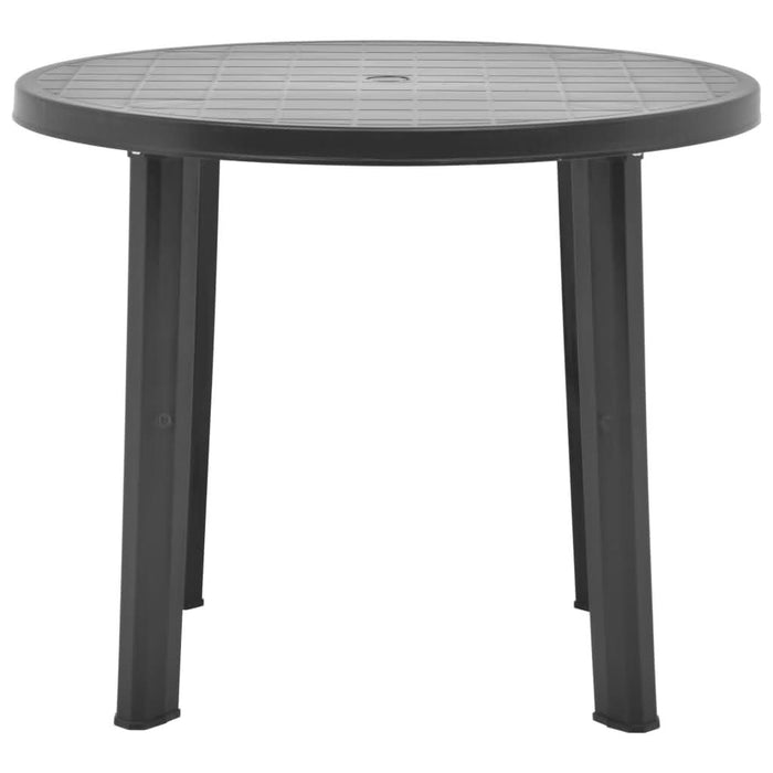 Masă de grădină, antracit, 89 cm, plastic - WALTI WALTI