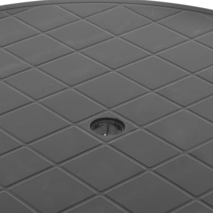 Masă de grădină, antracit, 89 cm, plastic - WALTI WALTI