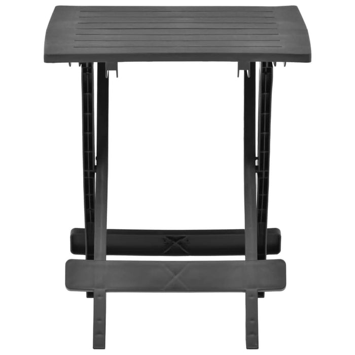 Masă de grădină pliabilă, antracit, 45 x 43 x 50 cm, plastic - WALTI WALTI