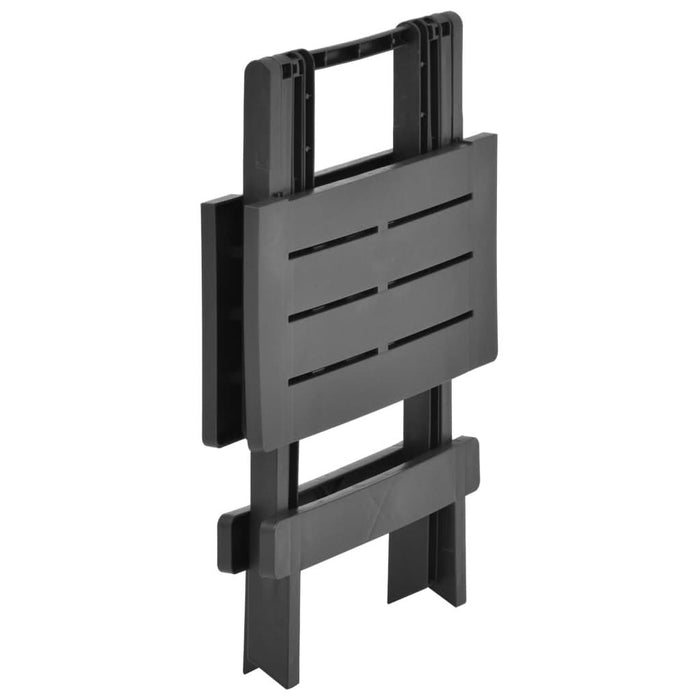 Masă de grădină pliabilă, antracit, 45 x 43 x 50 cm, plastic - WALTI WALTI