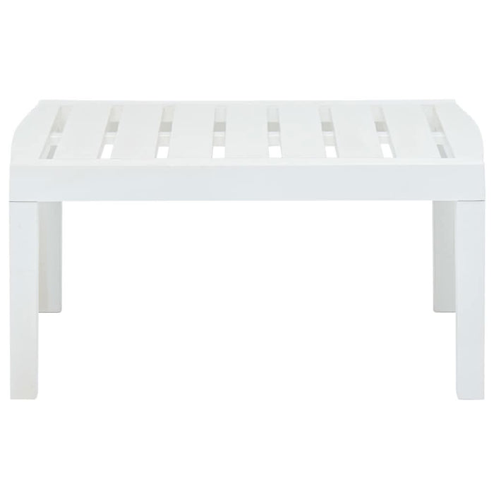 Masă de grădină, alb, 78 x 55 x 38 cm, plastic - WALTI WALTI