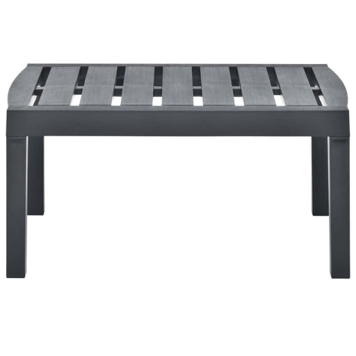 Masă de grădină, antracit, 78 x 55 x 38 cm, plastic - WALTI WALTI