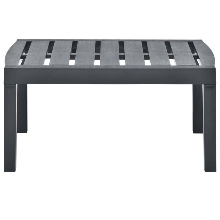 Masă de grădină, antracit, 78 x 55 x 38 cm, plastic - WALTI WALTI