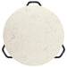 Măsuță de cafea alb 65x65x42 cm piatră naturală aspect marmură - WALTI WALTI