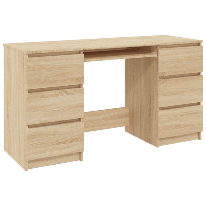 Birou de scris, stejar Sonoma, 140 x 50 x 77 cm, PAL - WALTI WALTI