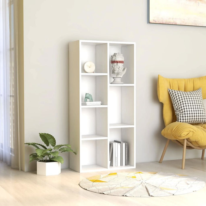 Bibliotecă, alb, 50 x 25 x 106 cm, PAL - WALTI WALTI