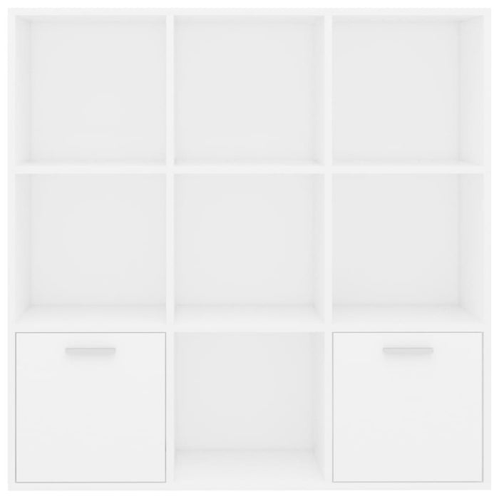 Bibliotecă, alb, 98 x 30 x 98 cm, PAL - WALTI WALTI