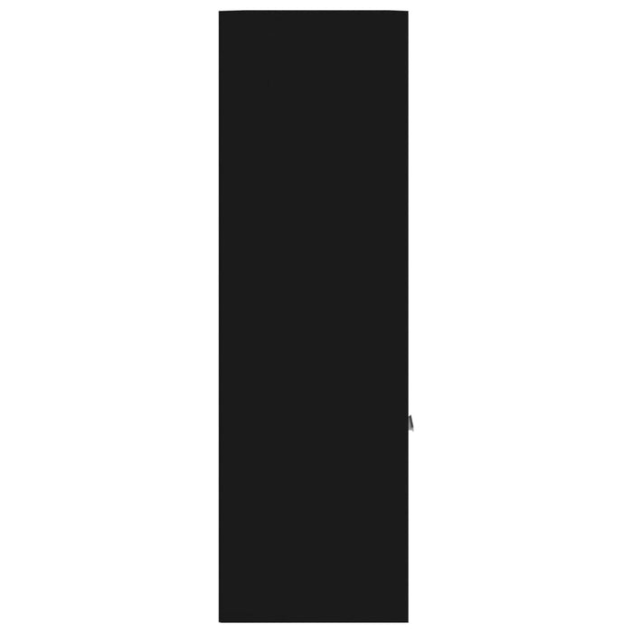 Bibliotecă, negru, 98 x 30 x 98 cm, PAL - WALTI WALTI