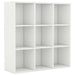 Bibliotecă, alb, 98 x 30 x 98 cm, PAL - WALTI WALTI