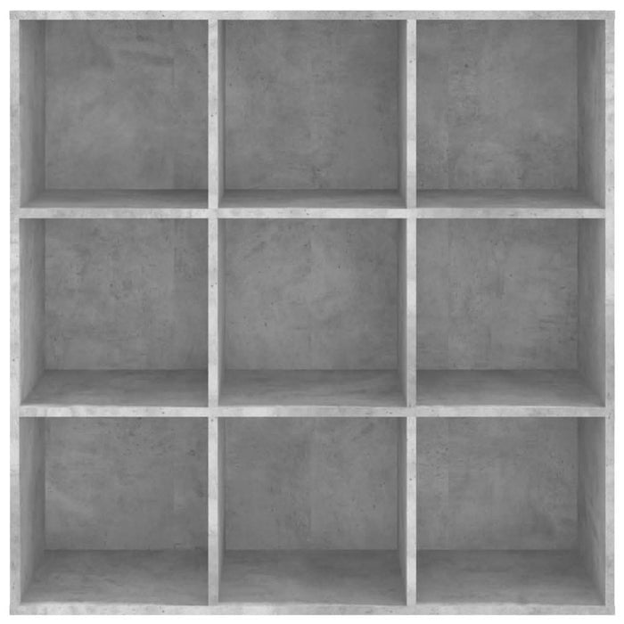 Bibliotecă, gri beton, 98 x 30 x 98 cm, PAL - WALTI WALTI