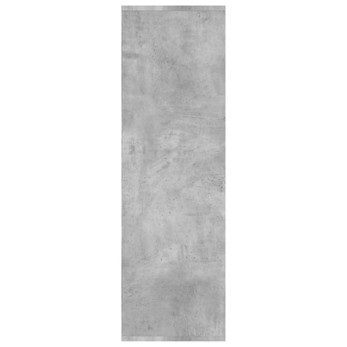 Bibliotecă, gri beton, 98 x 30 x 98 cm, PAL - WALTI WALTI