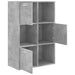 Dulap de depozitare, gri beton, 60 x 29,5 x 90 cm, PAL - WALTI WALTI