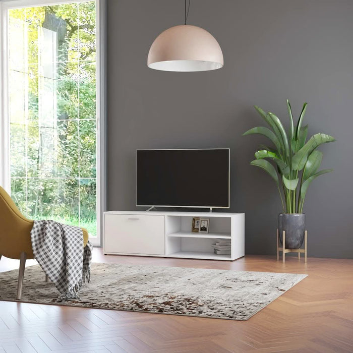 Comodă TV, alb, 120 x 34 x 37 cm, PAL - WALTI WALTI
