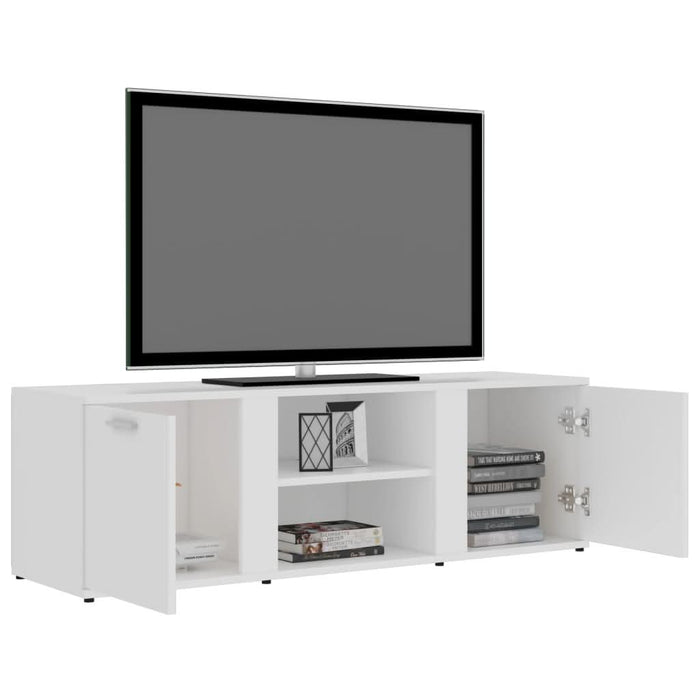 Comodă TV, alb, 120 x 34 x 37 cm, PAL - WALTI WALTI