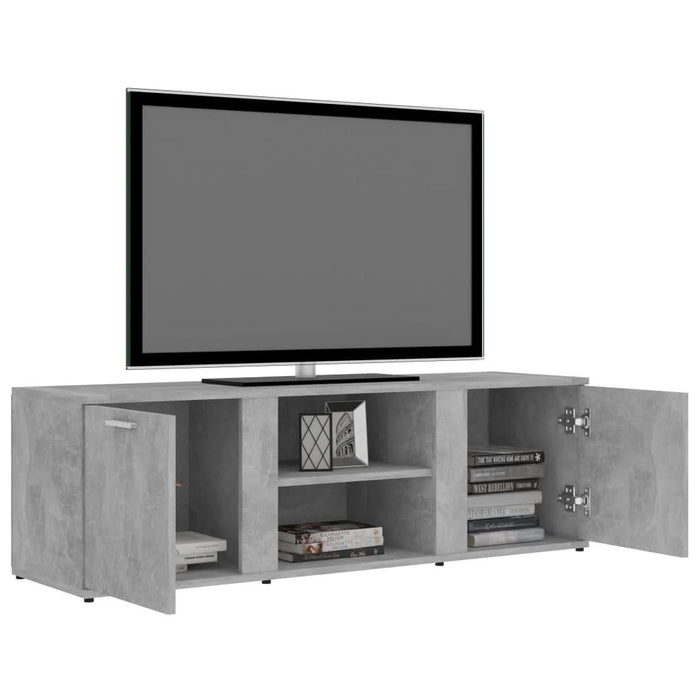 Comodă TV, gri beton, 120 x 34 x 37 cm, PAL - WALTI WALTI