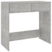 Birou, gri beton, 80 x 40 x 75 cm, PAL - WALTI WALTI