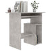 Birou, gri beton, 80 x 45 x 74 cm, PAL - WALTI WALTI