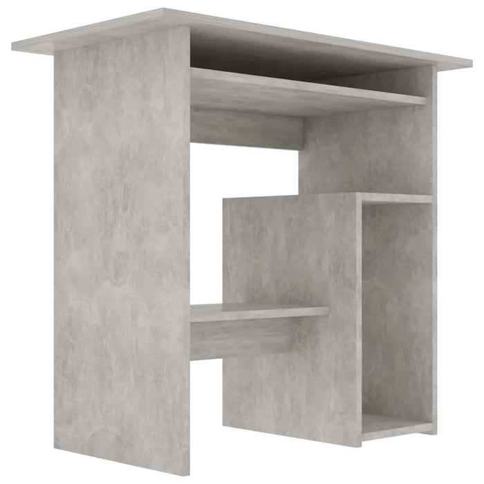 Birou, gri beton, 80 x 45 x 74 cm, PAL - WALTI WALTI