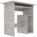 Birou, gri beton, 80 x 45 x 74 cm, PAL - WALTI WALTI